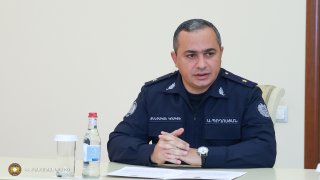 Председатель Следственного комитета Артур Погосян представил новоназначенных начальников Главного управления и подчиненного управления